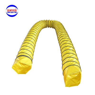 China Heat Resistant 100 Celsius PVC Duct High Quality Flexible Heat Resistant Ventilation Duct for sale