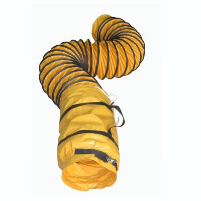 China PVC 16 inch 5m PVC insulated conduit with metal ring and full length bag (one piece) for sale