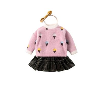 China Keep Top Toddler Babies Kids Warm Sweaters New Style Knitted Pullover Sweaters for sale