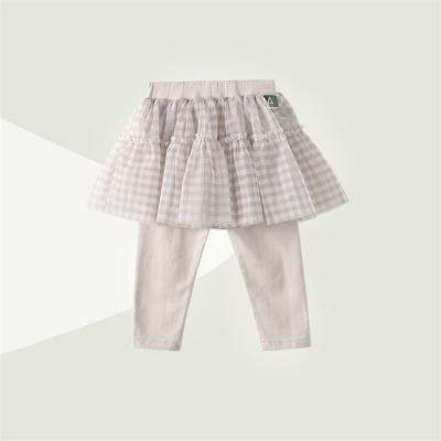 China High Quality Comfy Skin-Friendly Kids Warm Gaiters Breathable Two Piece Princess Culottes for sale