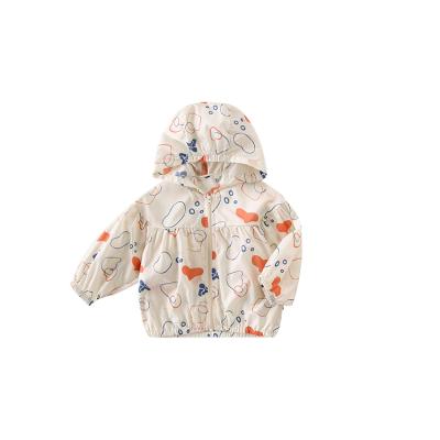 China Baby Sunscreen Clothing Boys Summer Fashion Eco - Friendly Print Thin Kids Coat for sale