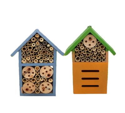 China Europe Wholesale handmade bee House Garden Greenhouse Beehive hive bee box for sale