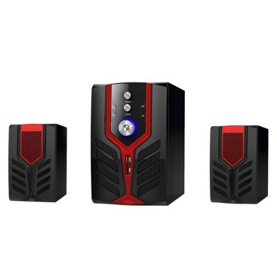 China HOT SALE TK-207 TK-208 2.1 Home Theater System 2.1 Mini Speaker System with BT/FM/USB/MP3/SD/Remote Rontrol for sale