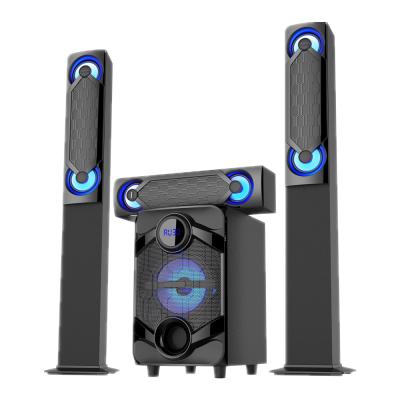 China HomeTheatre TK-1201 Multimedia Speaker 3.1 Home Theater System Speaker System with BT/FM/USB/MP3/SD/Remote Rontrol for sale