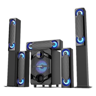 China HomeTheatre TK-1201 Multimedia Speaker 5.1 Home Theater System Speaker System with BT/FM/USB/MP3/SD/Remote Rontrol for sale