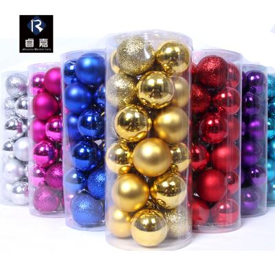 China Festival Decoration Window Display Decoration 2-60CM Matte or Shinny Decoration Ball Christmas Ball Ornaments for sale