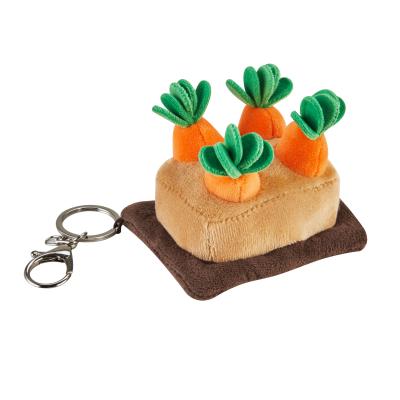 China Promotional Gifts OEM Customized Mini Cute Animal Plush Toy Keyring Turnip wuggy Plush Key Chain for sale