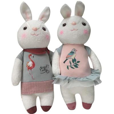 China Gifts Customized Gift Cute Animal Plush Toys Rabbit Bunny For School Students With High Quality for sale