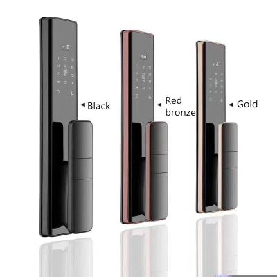 China High Quality Smart Key Passcode Card Fingerprint Door Lock Apartment Life Tuya Wifi Home Smart Door Lock for sale