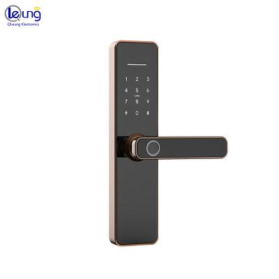 China Wifi APP Hot Sale Apartment Smart Home Password Fingerprint Card Key Digital Remote Control Door Lock for sale