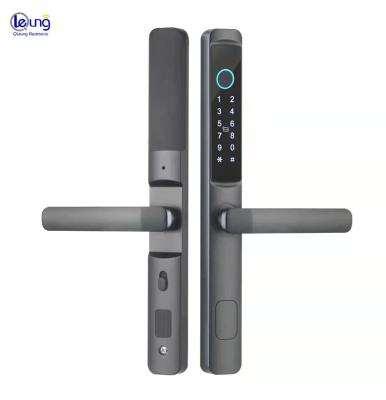 China Apartment High Security IP65 Waterproof BLE APP Control Smart Courtyard Smart Outdoor Door Lock for sale