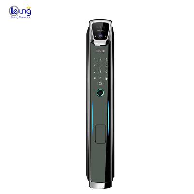 China Latest Model S937 Max Video Calling Xhome WiFi Apartment Lock Fingerprint Code Card Smart Door Lock With Camera for sale