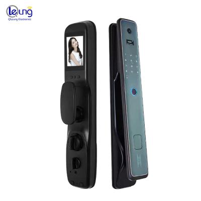 China Apartment Smart Home HD Camera Doorbell Tuya APP Lock Biometric Fingerprint Lock With Camera for sale