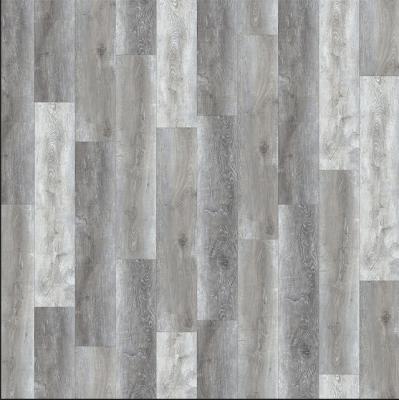 China Modern luxury waterproof color vinyl wood flooring click easty for installation for sale