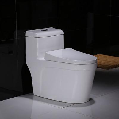 China Double-Flow Engineering Wholesale Sanitary Ware Household Super Whirlpool Ceramic One-Piece Smart Toilet for sale