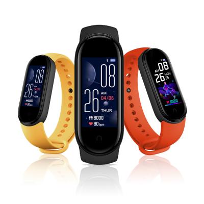 China wholesale waterproof led m4 m5 m6 smart bracelet sports bluetooth mens unisex band touch screen smart magnet wrist watches for sale