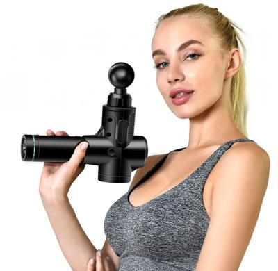 China 2021 New Arrival K1 20 Speed ​​Deep Tissue Gun Deep Tissue Massager Gun Muscle Massager Powerful Muscle Massager with 4 Heads for sale