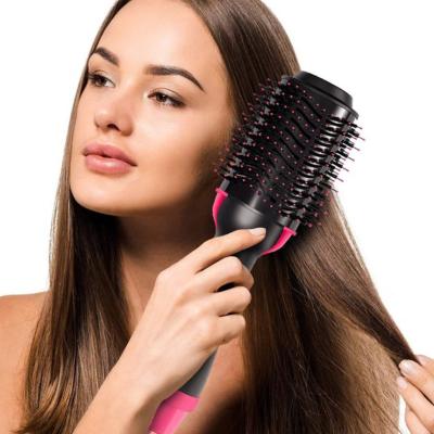 China Hot One Step Hair Dryer Blow Dryer Airbrush Top Hair Dryer Volumizer 4 in 1 Multifunctional Negative Ions Hair Dryer Straightener Brush for sale