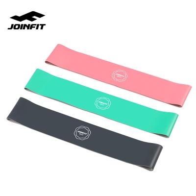 China Latex Gym Leg Booty Loop Resistance Bands Dual Color Exercise Latex Resistance Bands for sale