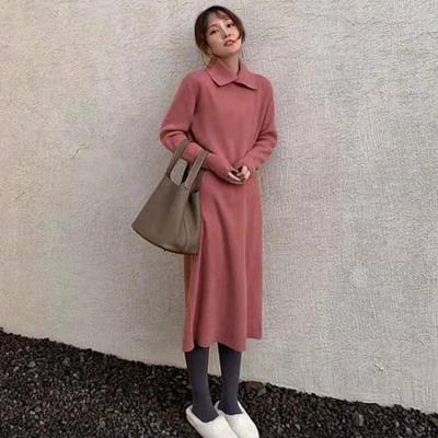 China New anti-static French vintage knit inner casual wear for plus-size women in 2021 for sale