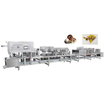 China Automatic Plastic Filling and Sealing Automatic Chocolate Jelly Cup Filling Sealing Machine Food Cup Machine for sale