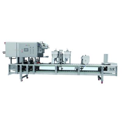 China Double Layer Water Yogurt Pudding Food Production Line Cup Filling Automatic Jelly Cup Filling Sealing Machine for sale