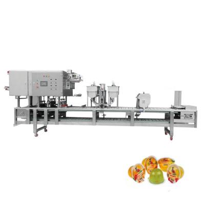 China High Speed ​​Automatic Cup Jelly Cup Filling Packing Machine Food Mineral Water Filling Sealing Machine for sale