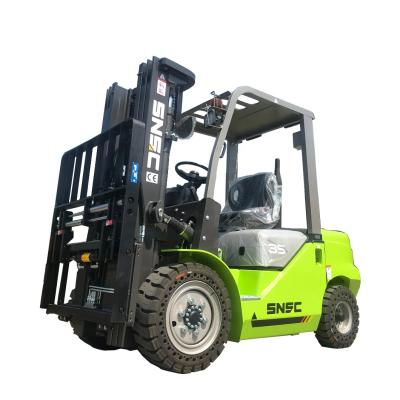 China Hotels Carrello Elevatore 3.5 Ton Diesel Pries Forklift Truck for sale