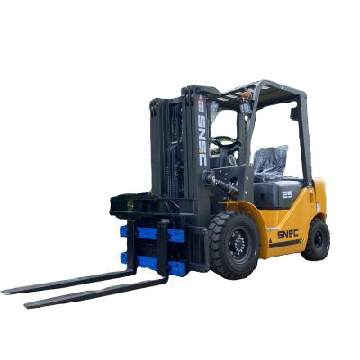 China Hotels Diesel 1.5ton 2ton 2.5Ton 3ton Forklift With Solid Tire for sale