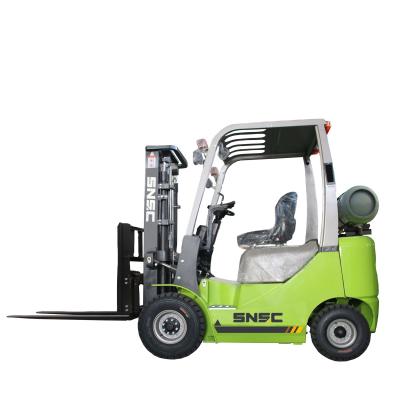 China Hotels Dual Fuel Propane Forklift for sale