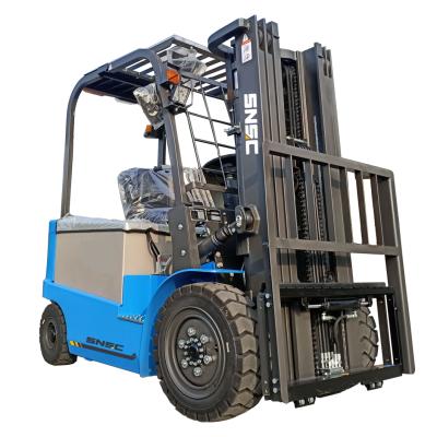 China Char Elevateur 3 Ton Electric Forklift Truck Electric for hotels for sale