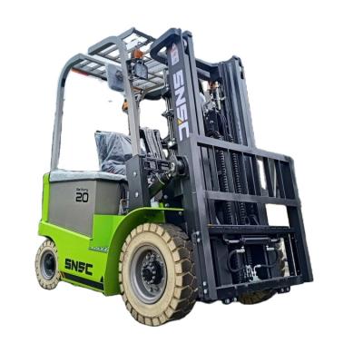 China Hotels Electric Forklift 1.5 Ton 2 Ton Battery Operated Forklift for sale