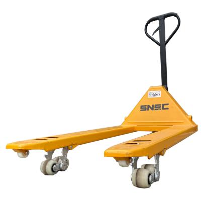 China Hotels Logistics Material Handling Equipment 2Ton Manual Pallet Truck for sale