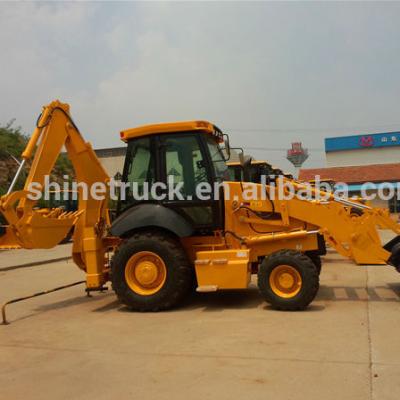 China WZ30-25 Hotels Backhoe Loader Front Loader With Rear Excavator for sale