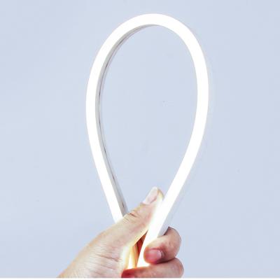 China Residential custom ultra thin flexible cable dc12v dc24v RGB IP67 led neon light sign tube boss rope decorative neon light for sale