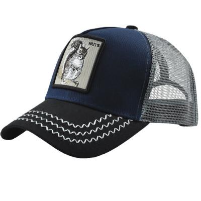 China Wholesale Customized COMMON Sports Summer Outdoor Leisure Embroidered Shade Mesh Duck Tongue Breathable Baseball Hat for sale