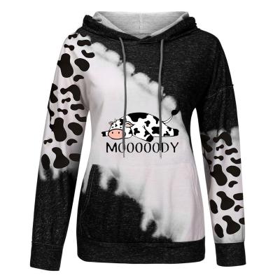 China Anti-wrinkle women's new spring and autumn leisure letter printing long-sleeved hoodie sweater for sale