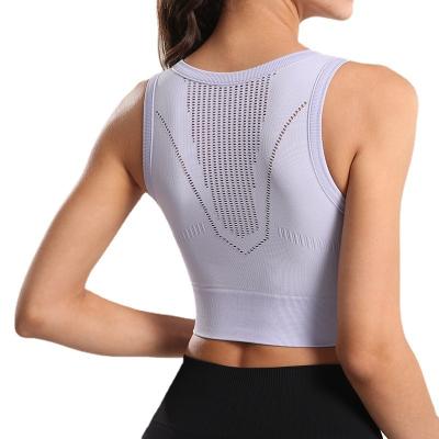 China Wholesale Breathable Women Fitness Tank Top Sports Women High Quality Bra for sale