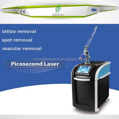 China Hot selling wrinkle remover q switch nd yag picosecond laser tattoo removal pico laser machine/freckle removal for sale