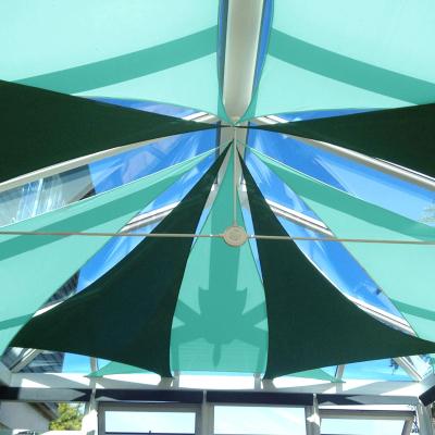 China Outdoor Patio Shade Sail and 3.6*3.6*3.6m Waterproof Shade Sails and Nets for sale