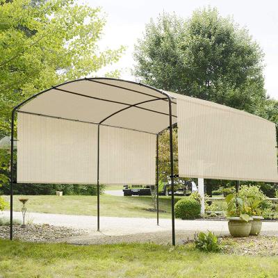 China Avoid Sun Patio Beige Cover To Avoid Sunlight Width 8/10/12 Foot for sale