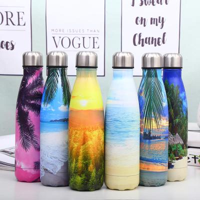 China Amazon Hot Selling PORTABLE 500ML Vacuum Stainless Steel Coke Cola Bottles Double Wall Insulation Thermos Flask for sale