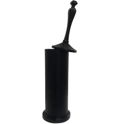 China BNCL Modern Toilet Bowl Brush and Holder Matte Black Toilet With Holder for Bathroom (Black) for sale