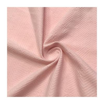 China Hot Sales Factory Supply Antistatic Woven 100% Cotton Jacquard Fabric For Clothing for sale