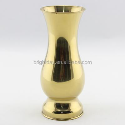 China Modern Vase Dish Flower Decorative Stainless Steel Vase for sale