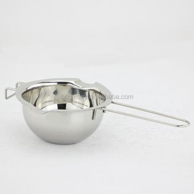 China Stainless Steel Disposable Chocolate Bowl Sugar Butter Heating Melting Bowl for sale