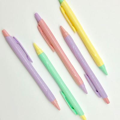 China Maxwri Hot Sale Pastel Color Pencils 0.5mm Plastic Mechanical Retractable Propulsion Pencil Beautiful Lapiceros 0.7mm Promotion for sale