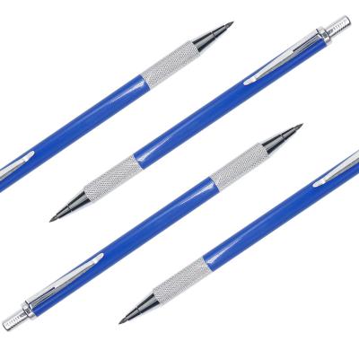 China Maxwri Promotional High Quality Metal 2mm 2B Mechanical Pencil Metal With Sharpener HB Propelling Pencil 2.0mm For Drawing Writing for sale