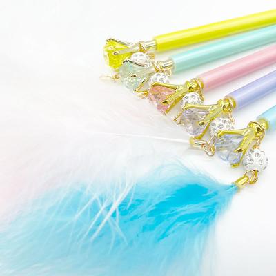 China Maxwri 0.7mm Lapiceros Mechanical Pencil 0.5mm Pen Plastic Bestselling Diamond Bling Propelling Pencil Creative Pendant for sale