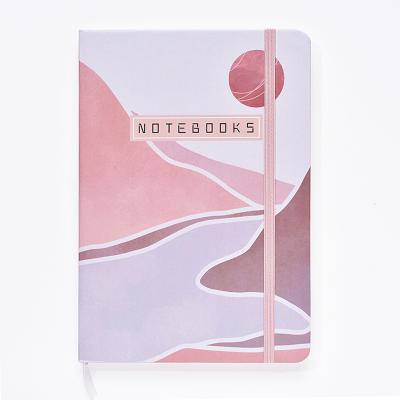 China Wholesale Quality Customized Design Notebooks and Journals A5 Hard Cover Notebook Excellent Notebook and Journals with Elastic Band for School Office for sale